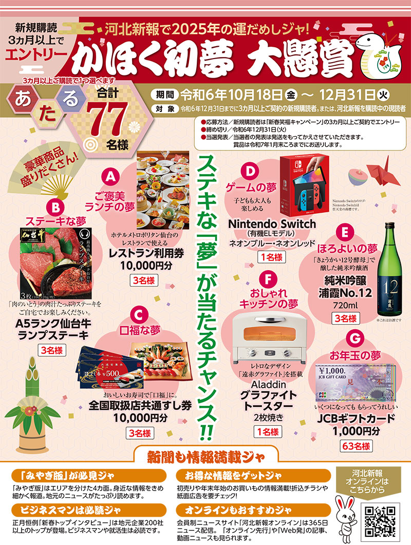 新春笑福キャンペーン2025